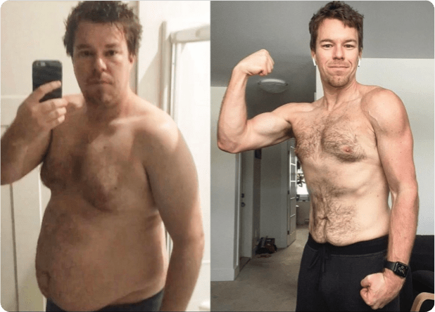 Before and after photo!